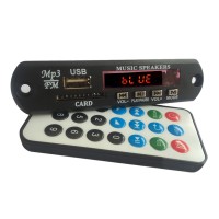12V Bluetooth Lossless Audio Decoder WAV+FLAC+MP3 Decoding Board Player USB Souund Card Function