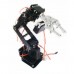 6 DOF Robot Arm+Mechanical Claw+Large Metal Base+U-Shaped Bracket for DIY