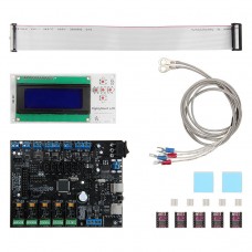 Geeetech 3D Printer Mighty Board Kit LCD Display DRV8825 Stepper Motor Driver for DIY