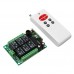 12V DC 6 Channel RF Wireless Relay Remote Control Home Control Switch System Light Switch