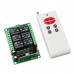 12V DC 6 Channel RF Wireless Relay Remote Control Home Control Switch System Light Switch