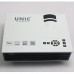 UNIC UC40+ Multimedia HD Portable 1080P LED Projection Micro Projector for Android iOS Phones-White