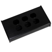 WA15 6 Sockets Power Strip Aluminum Protective Case Box for Amplifier DAC