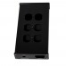 WA15 6 Sockets Power Strip Aluminum Protective Case Box for Amplifier DAC