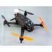 L250-1 Carbon Fiber 4-Axis Quadcopter Frame Kit w/Remote Controller Camera Monitor for FPV RTF Version