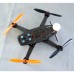 L250-1 Carbon Fiber 4-Axis Quadcopter Frame Kit w/Remote Controller Camera Monitor for FPV RTF Version