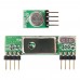 Superheterodyne 3400 Wireless Receiver Module 315RF Transmitter Module for DIY