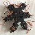 Assembled 18DOF Aluminium Hexapod Spider Six 3DOF Legs Robot Frame with Servos & Servo Horn & Controller