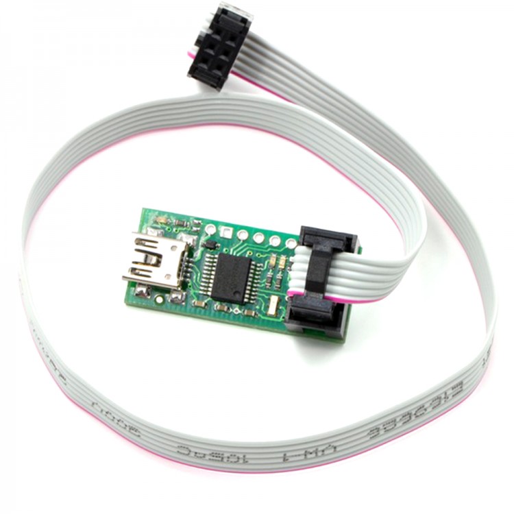 USB AVR Programmer Arduino 3Pi Robot Downloader with LEDs for Robot DIY ...