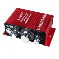 MA170 2-Channel Hi-Fi Stereo Amplifier 12V CD DVD MP3 Audio Speakers for Car Motorcycle Home Power DC