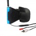 TX1 FPV-3D Receiving Glasses Box 5inch HD Monitor 32CH Receiver Video Glasses-Blue
