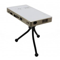 A8W WIFI Portable Power Bank Mini HD DLP Home Theater LED Projector HDMI for Tablet PC Computer
