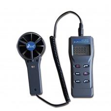 AZ8912 Handheld Wind Speed Air Flow Dew Point Wet Bulb Meter Anemometer Temperature and Humidity Tester
