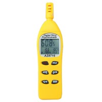 AZ8716 Digital Pocket Psychrometer Temperature and Humidity Meter Hygrometer with Dew Wet Bulb