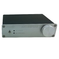 DSP-699 2.0 Dual Channel Amplifier HIFI 36Wx2 Audio Amp w/Bluetooth Audio Receiver Power Supply-Black