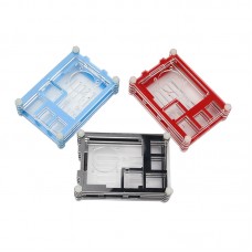 High Quality Case Raspberry Pi 2 Model B 9 Layers Alicry Box with Cooling Fan Hole for Raspberry Pi B+  