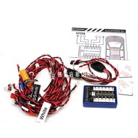 G.T.POWER 12 LED Flashing Light System for RC Remote Control Cars Smart PPM FM FS 2.4G Trucks