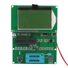 GM328 Transistor Tester ESR Meter Cymometer Square Wave Generator Digital Detect NPN PNP MOS FET JFET