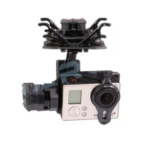 Tarot T4-3D Dual Shock-Absorber 3-Axis Gimbal PTZ for Camera Gopro Hero4 3+ 3 TL3D02 Multicopter