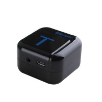 H-266T Bluetooth Wireless Music Audio Transmitter Adapter for Phone TV PC CD Player Sound System Spot-Black