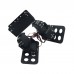 Assembled 4 DOF Biped Robot Educational Robotic Kit Servo Bracket with D-1501MG Servo-Black