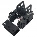 Assembled 4 DOF Biped Robot Educational Robotic Kit Servo Bracket with D-1501MG Servo-Black