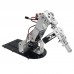 Assembled 4DOF Mechanical Arm Metal Structure Holder Kit with LD-1501MG Servo for Robot Teaching Platform