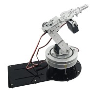 Assembled 4DOF Mechanical Arm Metal Structure Holder with LD-1501MG Servo for Robot