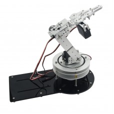 Assembled 4DOF Mechanical Arm Metal Structure Holder with LD-1501MG Servo for Robot