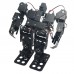 Assembled 13DOF Biped Robotic Educational Robot Servo Bracket Ball Bearing w/LD-1501MG Servo