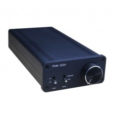TA2024 Digital Power Amplifier 15W+15W Dual Channel Bluetooth HIFI Amp w/Power Supply-Black