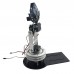 Assembled 5DOF Robot Mechanical Arm Rotating Base with LD-1501MG Servo for Education Teaching