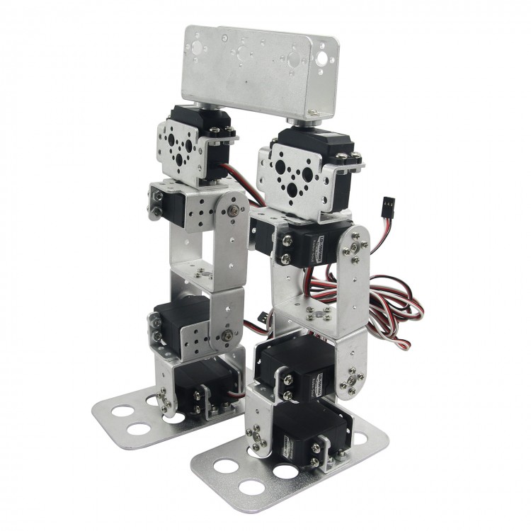 Assembled 8DOF Humanoid Biped Robotic Educational Robot with Bracket ...
