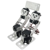 Assembled 8DOF Humanoid Biped Robotic Educational Robot with Bracket Servo for Racing