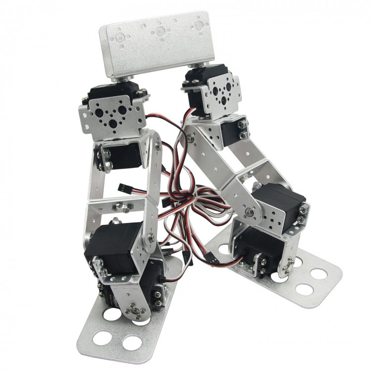 Assembled 8DOF Humanoid Biped Robotic Educational Robot with Bracket ...