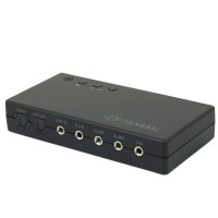 Aureon 7.1 Optical Fiber Surround Stereo Laptop Game Headset USB External Audio Sound Card