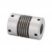 GR22.5x34 Bellows Coupling 5mm-12mm Flexible Coupler for Servo Stepper Motor Encoder CNC