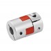 GFC25x30 Plum Blossom Coupling 5mm-12mm Coupler Diaphragm Coupling for Servo Step Motor CNC