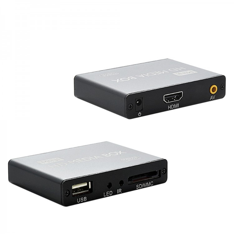 Mini HDMI Media Player 1080P Full HD TV Video Multimedia Player Box ...