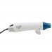 230V Electric Power Tool Hot Air Heat Gun 300W Temperature Gun with Supporting Seat Shrinky Dinks DIY-White