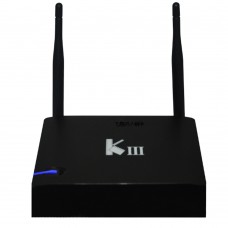 KIII Android TV Box 2G/16G Amlogic S905 Quad-Core Android 5.1.1 UHD 4K 3D KODI XBMC 2.4/5G Dual WiFi DLNA Airplay Miracast BT4.0