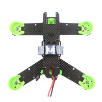 KingKong 210GT Kit 210mm Carbon Fiber 4-Axis Racing Quadcopter with PDB Board & Propeller Motor Protective Mount-Green