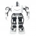 White 17DOF Robo-Soul H3.0 Biped Robtic Two-Legged Human Robot Aluminum Frame Kit w/17pcs Servo 