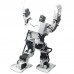 White 17DOF Robo-Soul H3.0 Biped Robtic Two-Legged Human Robot Aluminum Frame Kit w/17pcs Servo 