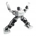 White 17DOF Robo-Soul H3.0 Biped Robtic Two-Legged Human Robot Aluminum Frame Kit w/17pcs Servo 