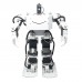 White 17DOF Robo-Soul H3.0 Biped Robotics Humanoid Robot Aluminum Frame Full Kit w/17pcs Servo + Controller