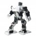 White 17DOF Robo-Soul H3.0 Biped Robotics Humanoid Robot Aluminum Frame Full Kit w/17pcs Servo + Controller