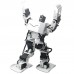 White 17DOF Robo-Soul H3.0 Biped Robotics Humanoid Robot Aluminum Frame Full Kit w/17pcs Servo + Controller