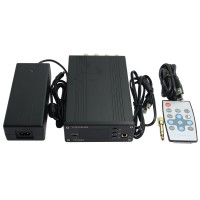 Topping TP32EX 50WPC TK2050 T-AMP LED Coaxial USB DAC Headphone Amplifier + Remote Control-Black