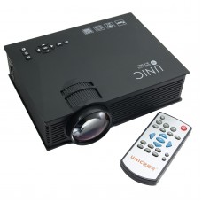 Unic UC46 Mini Portable Projector 1200 Lum HD 3D LED Wifi Home Theater for Android iOS Phone